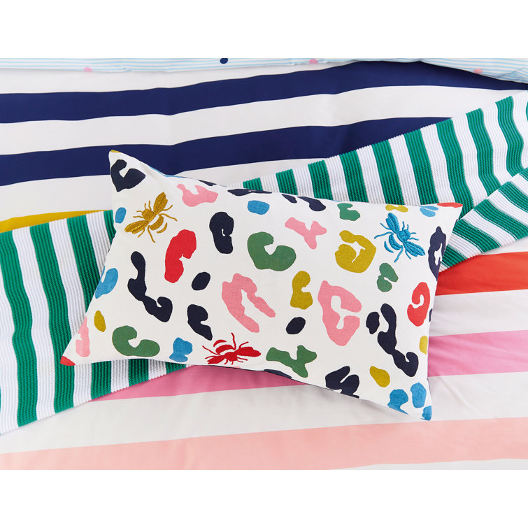 JOULES Abstract Rectangular Scatter Cushion Cushion With Filling